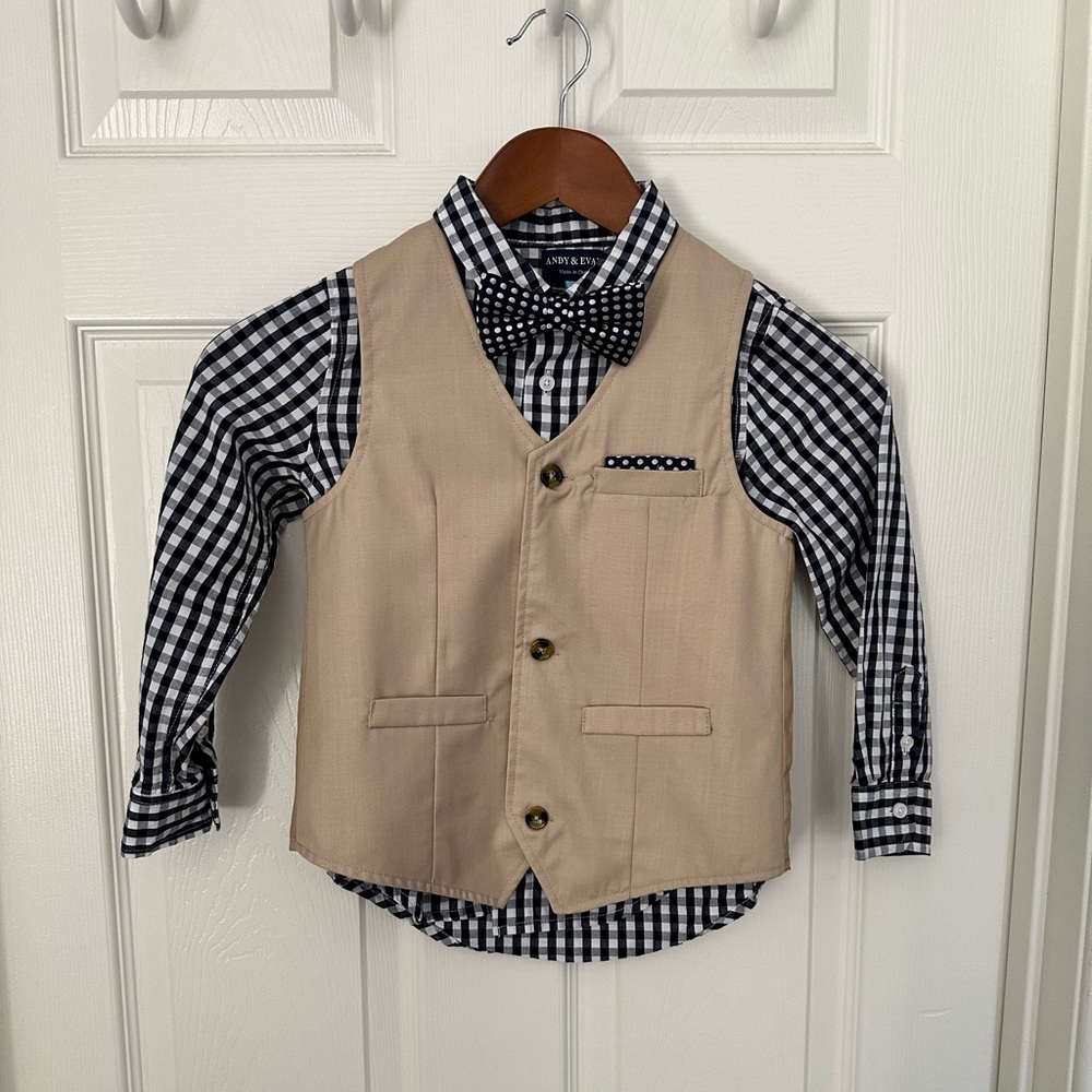 Andy and Evan Four Piece Vest Set